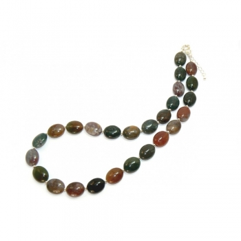 Indian Agate Beaded Necklace Indian Agate Beaded Necklace